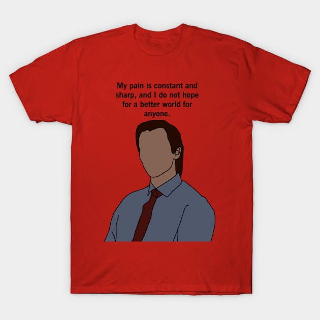 Patrick Bateman T-Shirt by YungBick